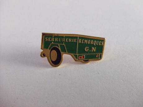 Aanhangwagen ,middenasaanhangwagen